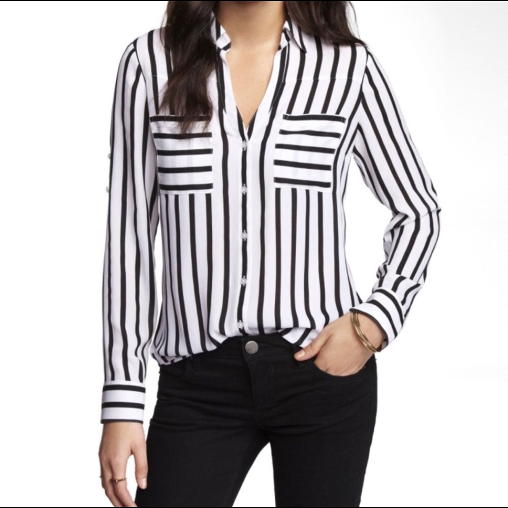 🌵Express/ Satin& button down Shirt for women - Picture 1 of 6